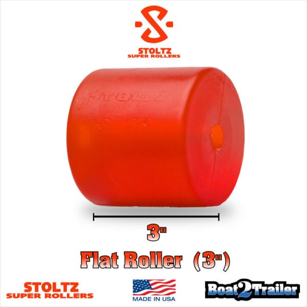 3" Flat Boat Trailer Roller RP-333