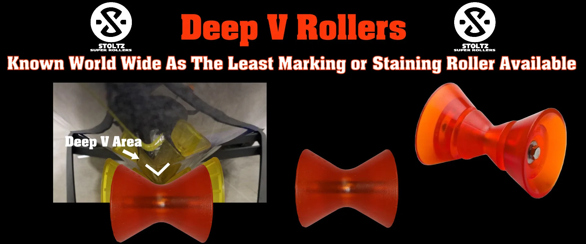 Deep V Boat Rollers Deep V Boat Rollers