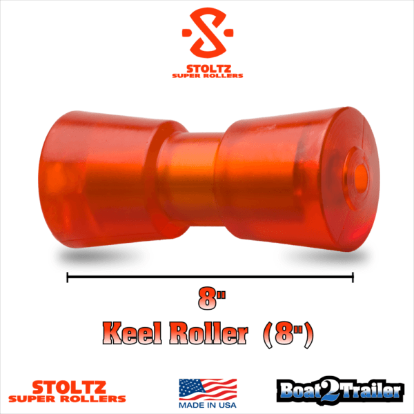 8 inch Keel Roller Boat Trailer RP-8 Stoltz